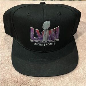 CBS Exclusive Super Bowl LVII Black Cap